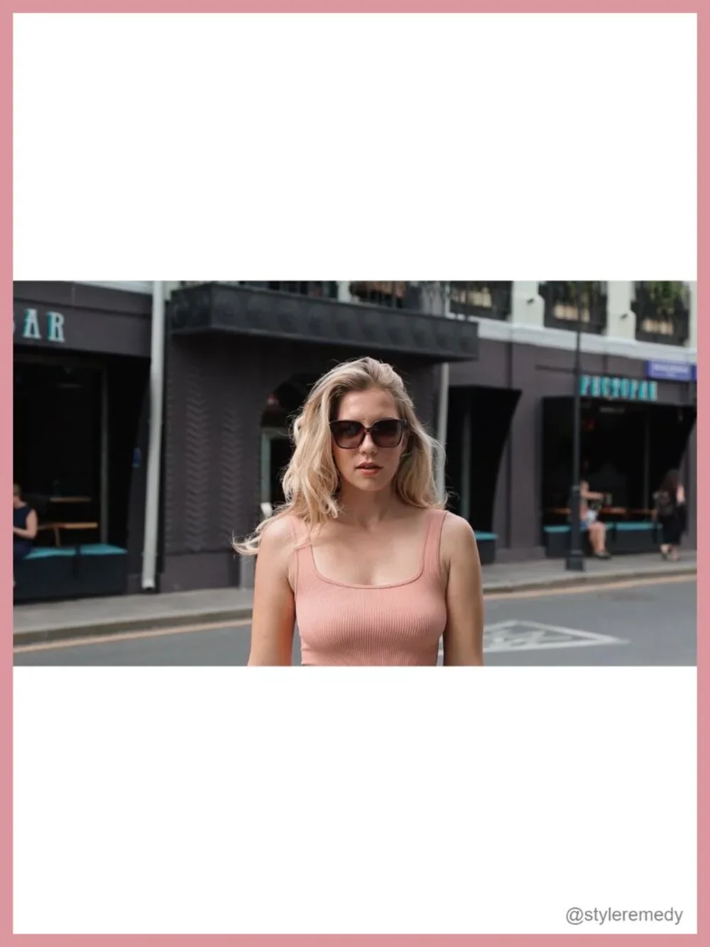 Fashion Square Sunglasses with UV400 Protection Lens for Women Trendy